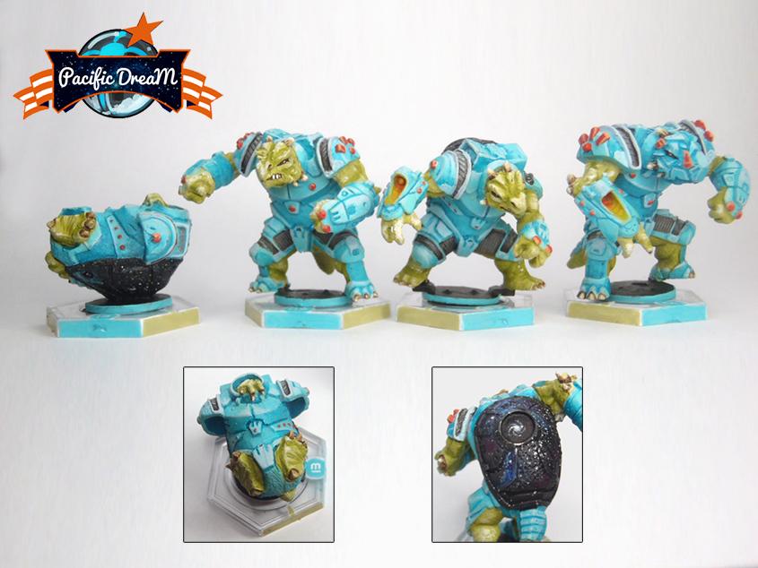 Dreadball, Mantic, Teraton Teratons Team Pacific Dream Gallery
